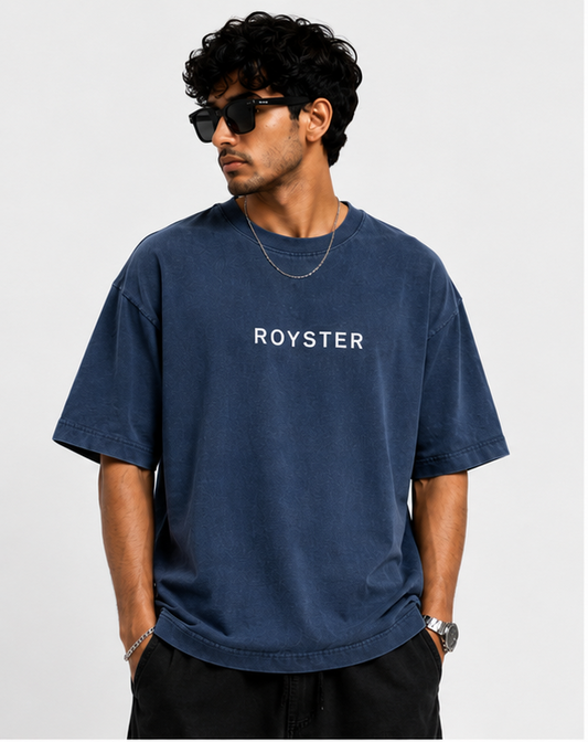 Tomorrow Starts Today – Vintage Blue Oversized T-Shirt
