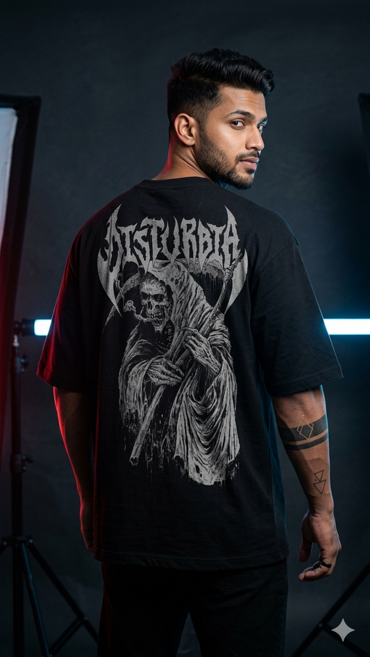 Disturbia Reaper Oversized T-shirt