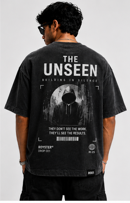THE UNSEEN — Oversized Washed T-Shirt