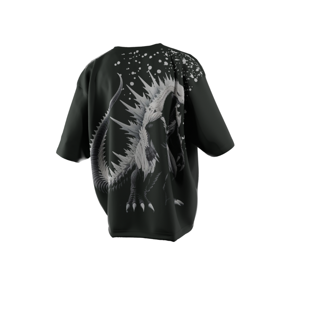 Monstrous Dragon Oversized T-shirt