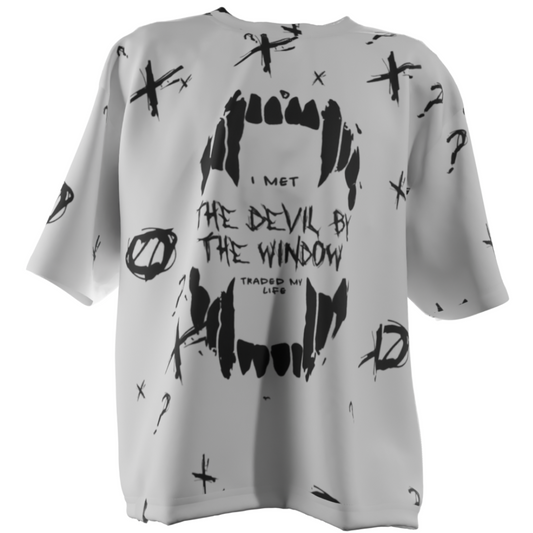 Devil's Reflection Oversized T-shirt