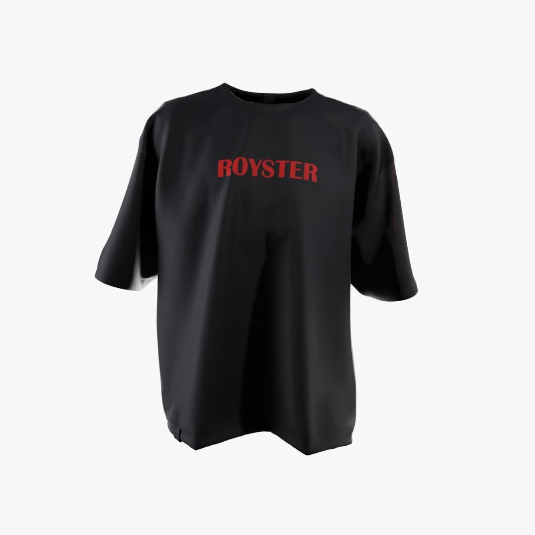 Royster Premium Collection Modern Art Over sized T shirt