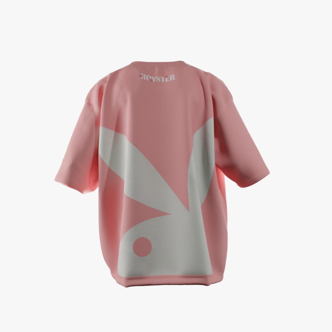 Hoppy Pink Bunny Oversized T-shirt