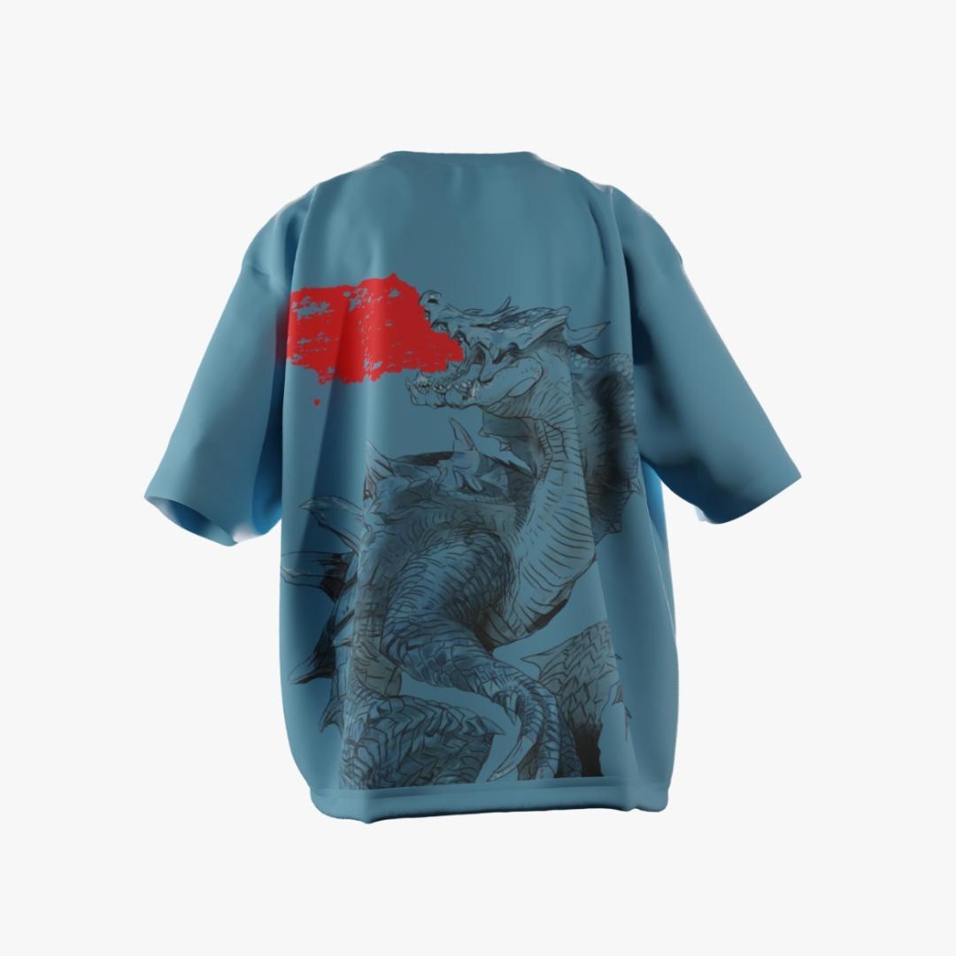 Mystical Dragon Oversized T-shirt