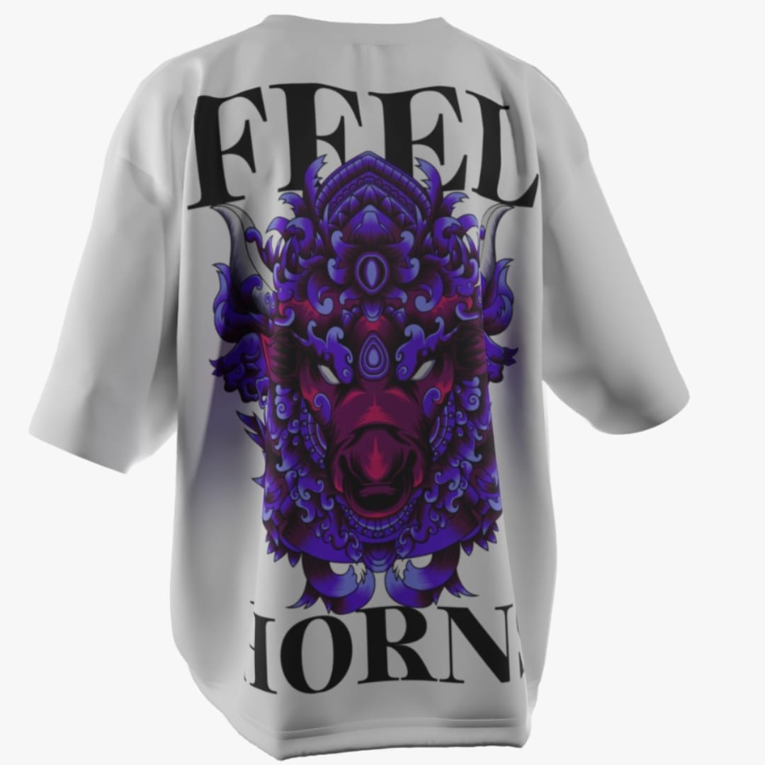 Feel Horn Oversized T-shirt