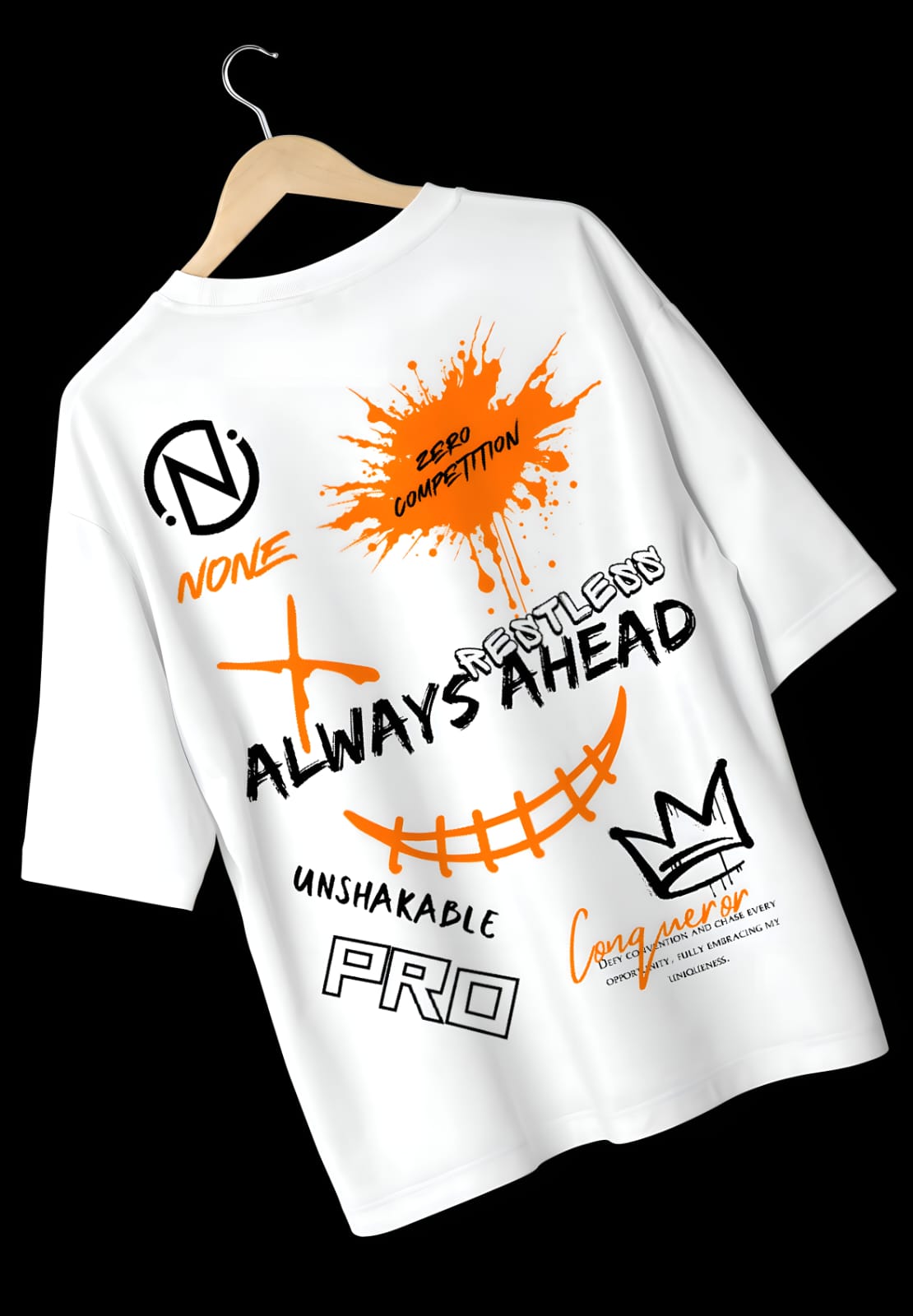 Always Ahead Oversized T-shirt