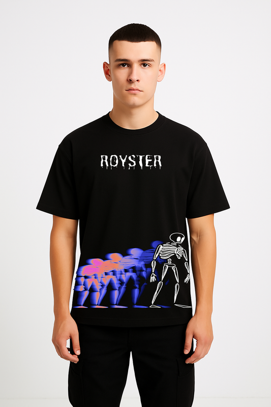 Motion Skeleton Oversized T-Shirt